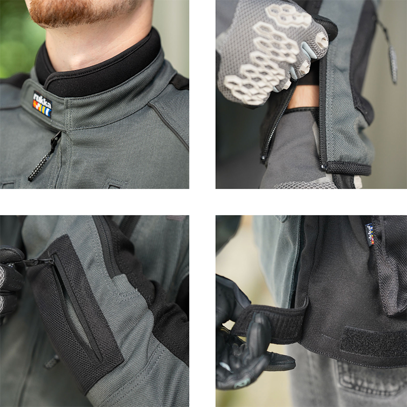 Rukka Air Vihti jacket detailing